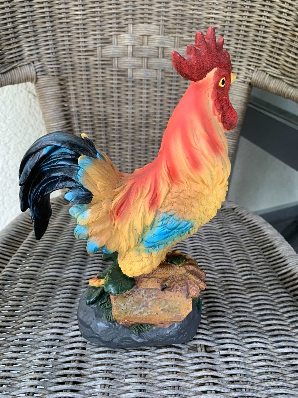 Statuette: Bewegungsmelder Dekorfigur "Hahn" – Nuovo (secondo la descrizione) da Sarmenstorf venduto da habasa 1