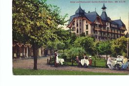 Bern Köniz, Hotel Restaurant Gurten Kulm, Gartenwirtschaft