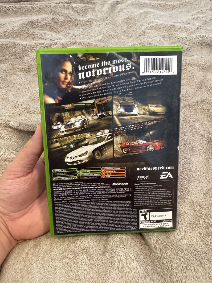 Microsoft Spiele: Need For Speed Most Wanted XBOX – Gebraucht aus Emmen von ekstador 1