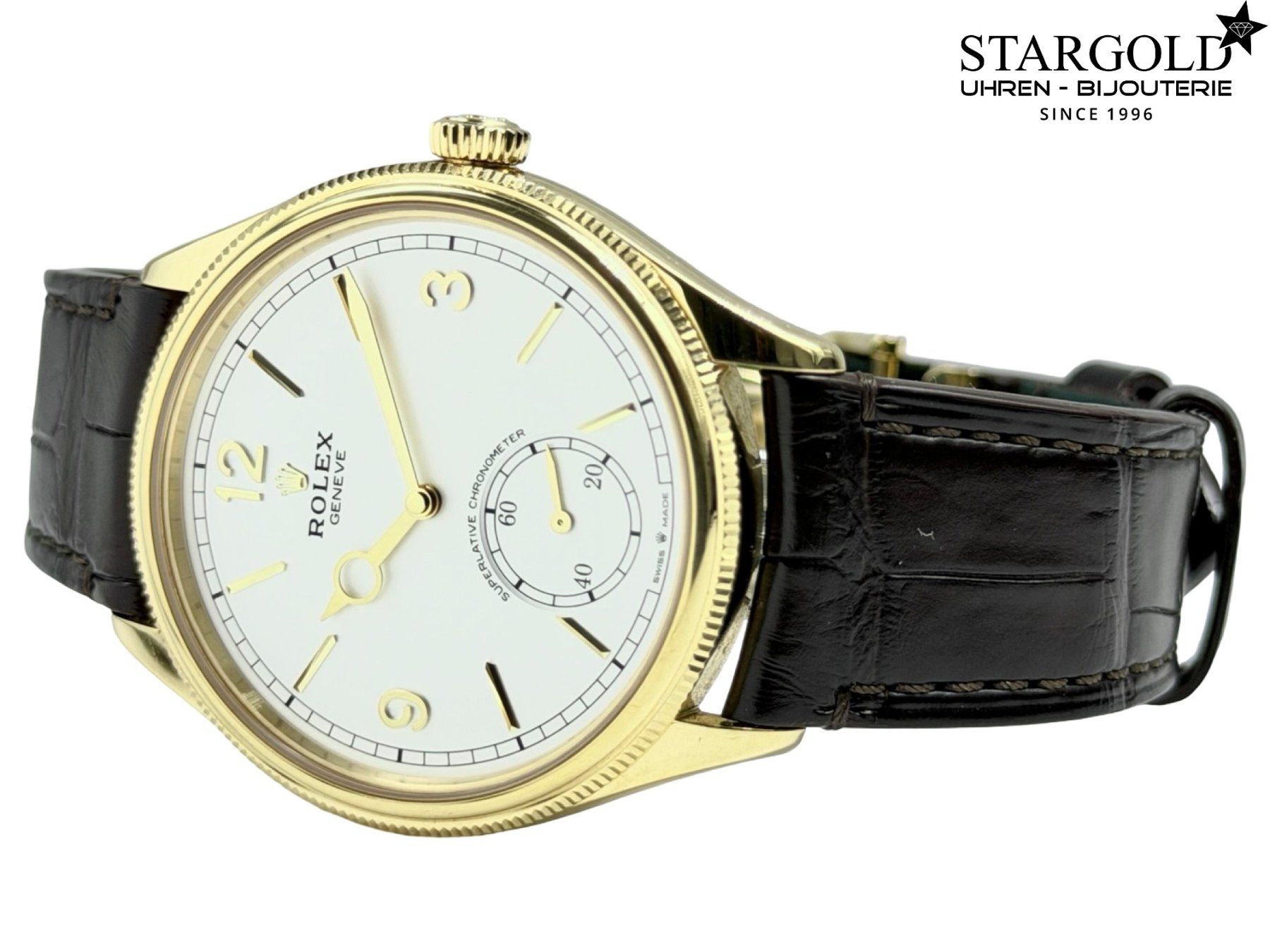 Rolex Orologi: Rolex Cellini 1908 - Gelbgold - 52508 – Usato da Zürich venduto da Stargold-Uhren 1