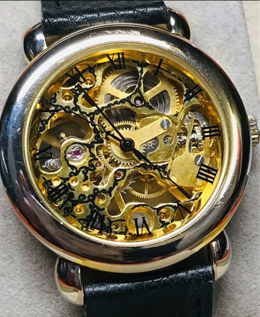 Orologi: Anonym Skelette Handaufzug Uhr – Usato da Untersiggenthal venduto da TimeandShine 8