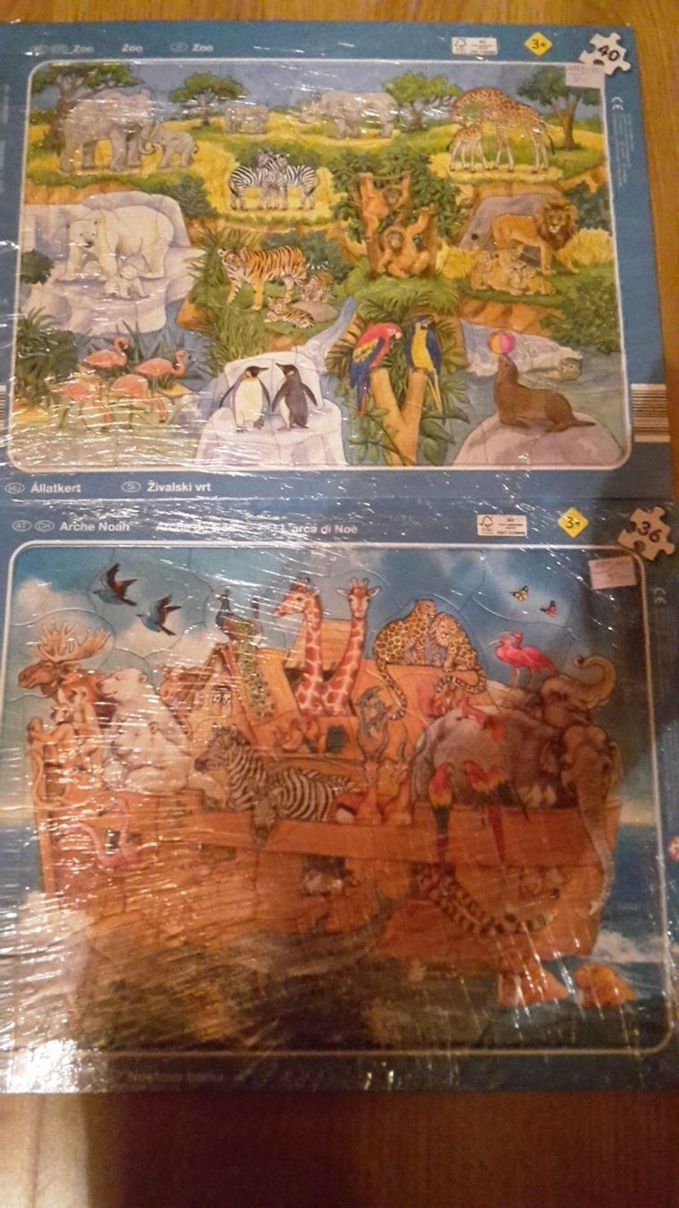 Puzzle: 2 Rahmenpuzzle 40tlg ● – Usato da Schwarzenburg venduto da Flamingo07