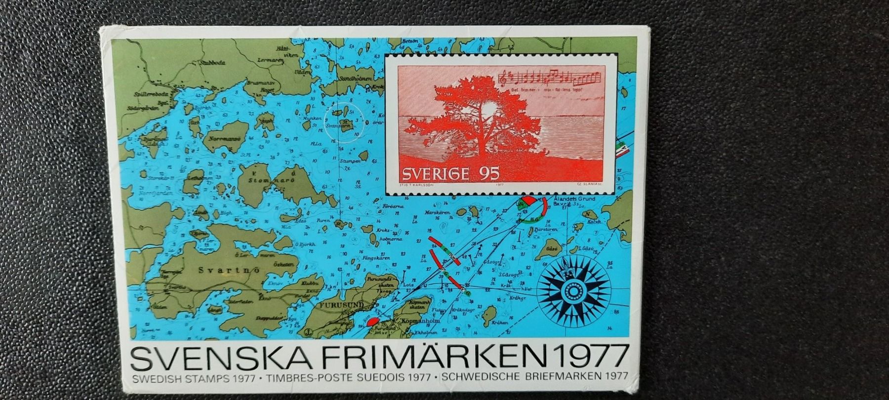 Alle Briefmarken: Svenska Frimärken 1977 – Gebraucht aus Alt St. Johann von tury38