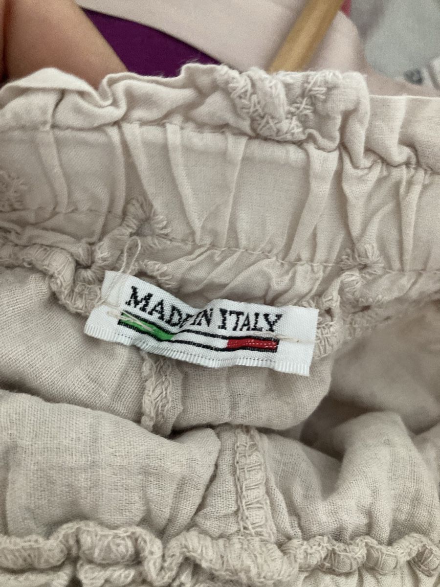 Pantaloni: Kurze Hose, beige, Grösse S, 100% Baumwolle – Nuovo (secondo la descrizione) da Schlieren venduto da cotopaxi06 2