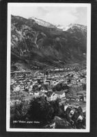 .Glarus gegen Osten , gel. ca. 1930 Feldpost