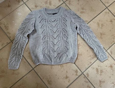 Grauer Strickpullover Gr. L von Broadway