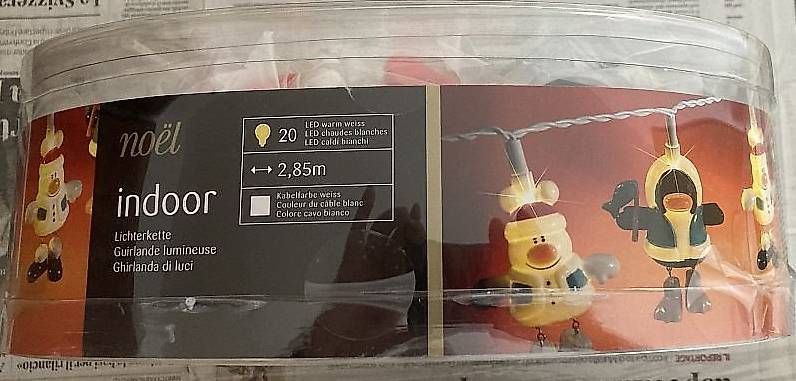 Migros Ghirlande e barre luminose: ghirlanda natalizia luminosa – Nuovo e nell'imballaggio originale da Airolo venduto da Hmagnum