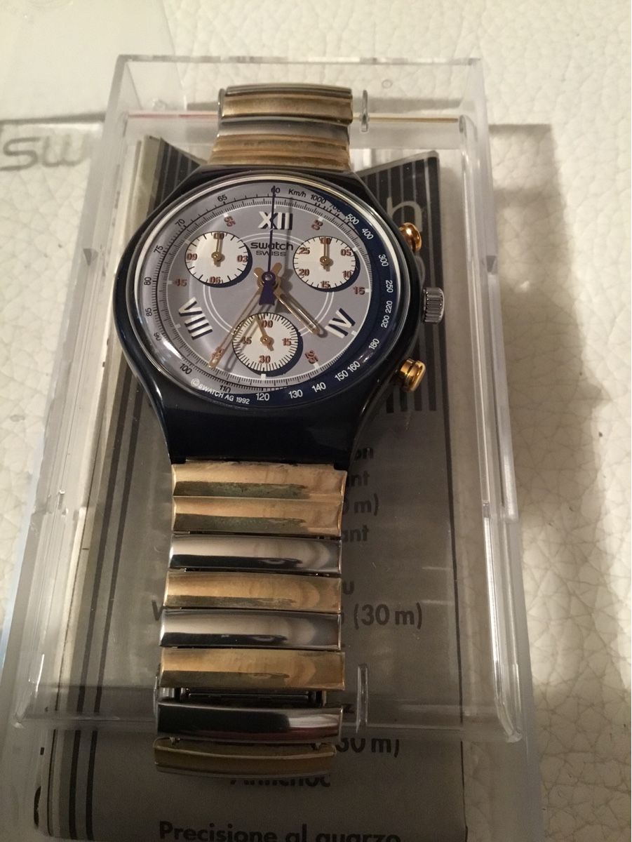 Swatch Orologi: Swatch chrono – Nuovo e nell'imballaggio originale da Neuchatel venduto da RinoICF