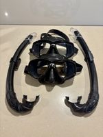 Cressi Schnorchelset schwarz