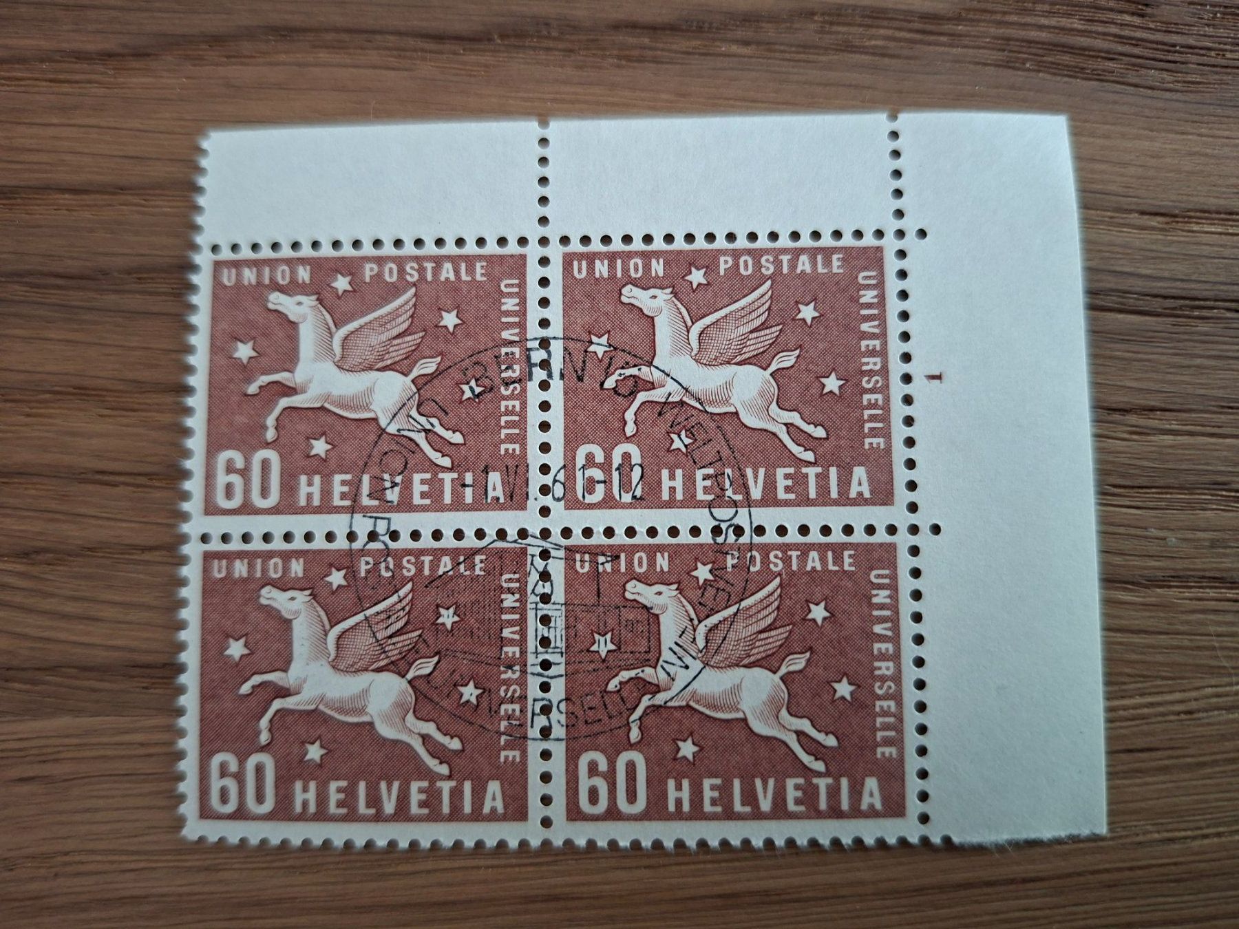 Tous les timbres: Dienstmarken 4er Blocks: UPU – Neuf (Voir description) à Hinterkappelen par 1399 4
