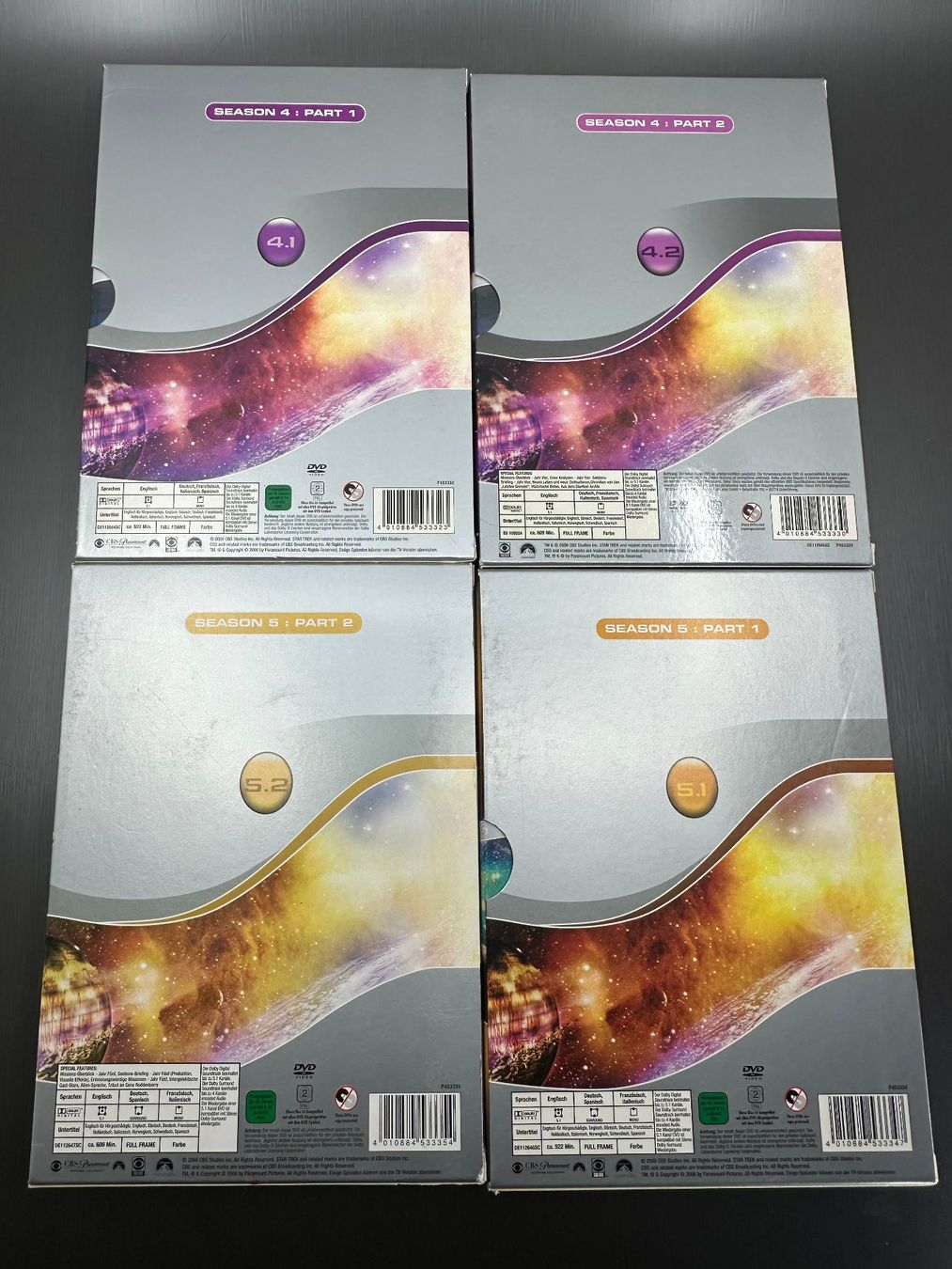 Tutti i DVDs: Star Trek Staffel 4 & 5 DVD  Next Generation – Usato da Arisdorf venduto da Liquidus 2