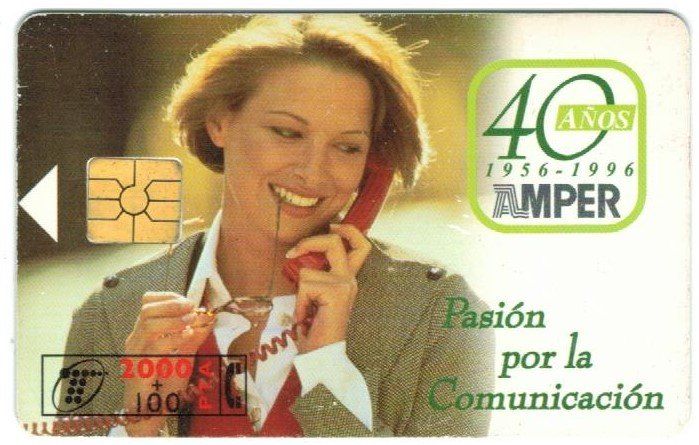 Telefon- & Taxkarten: Telefonkarte Spanien CP-082 Amper – Gebraucht aus Zürich von tol_b7c7