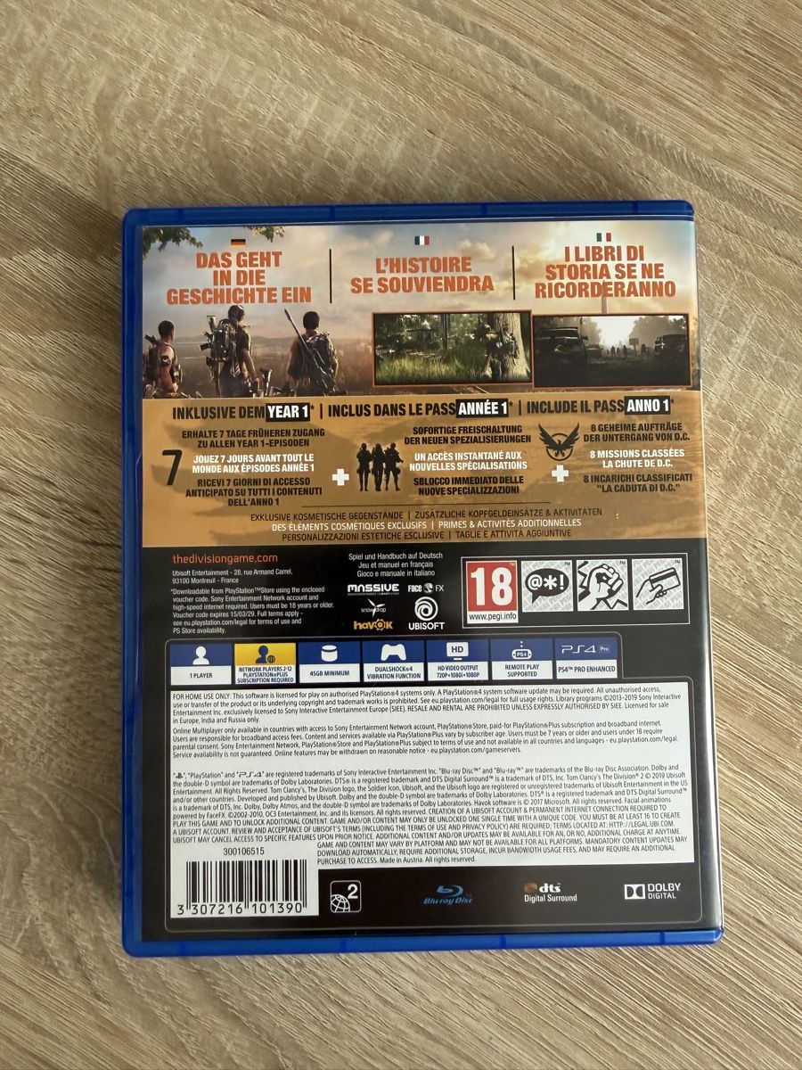 Giochi: The Division 2 - Gold Edition - PS4 - Top Zustand! – Nuovo (secondo la descrizione) da Wetzikon ZH venduto da Rap_vh2l 3