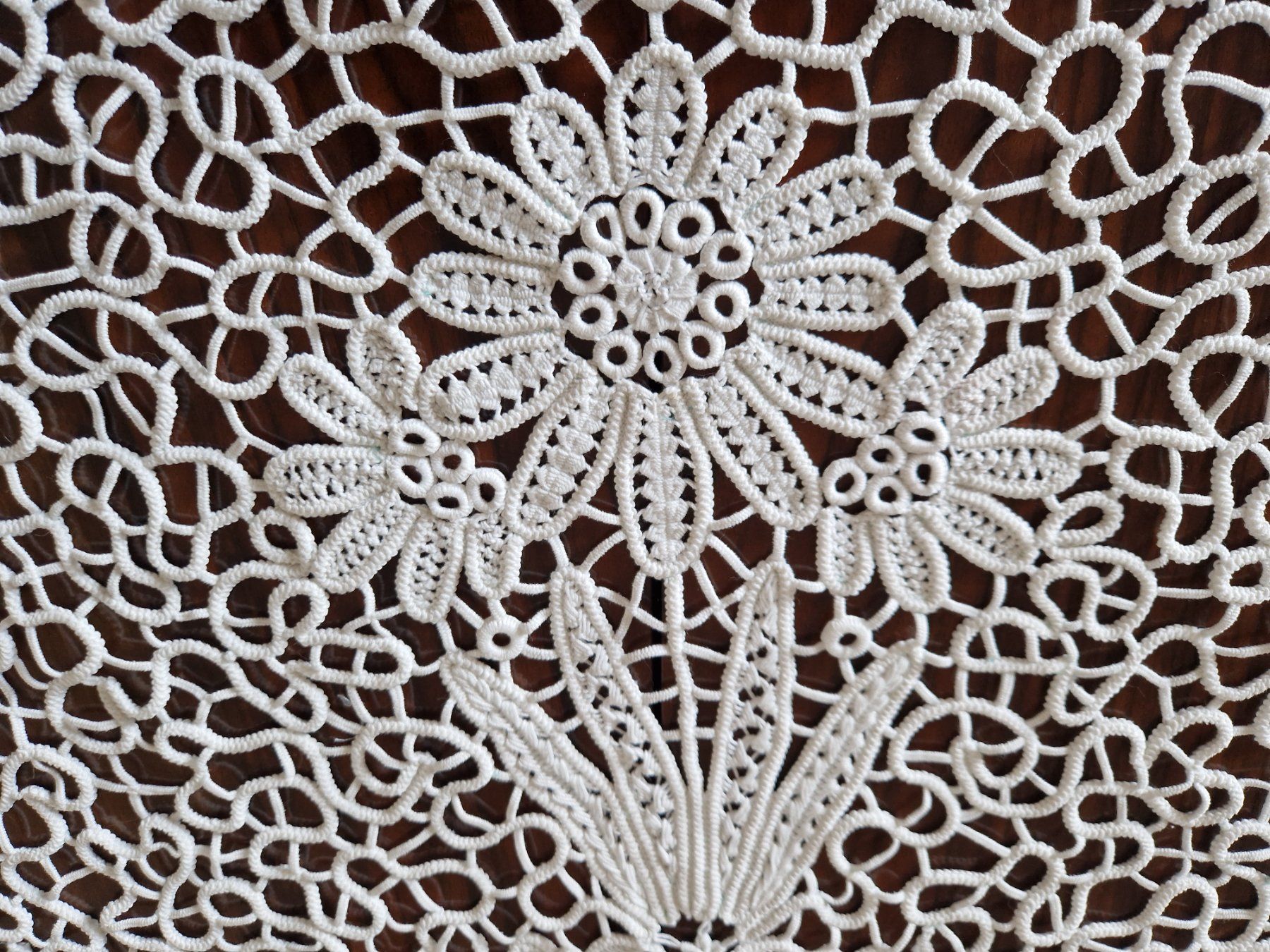Altra biancheria da tavola: Rumänische Spitze Tischdecke Dm. 90cm – Nuovo (secondo la descrizione) da Bern venduto da Antikbatik 6