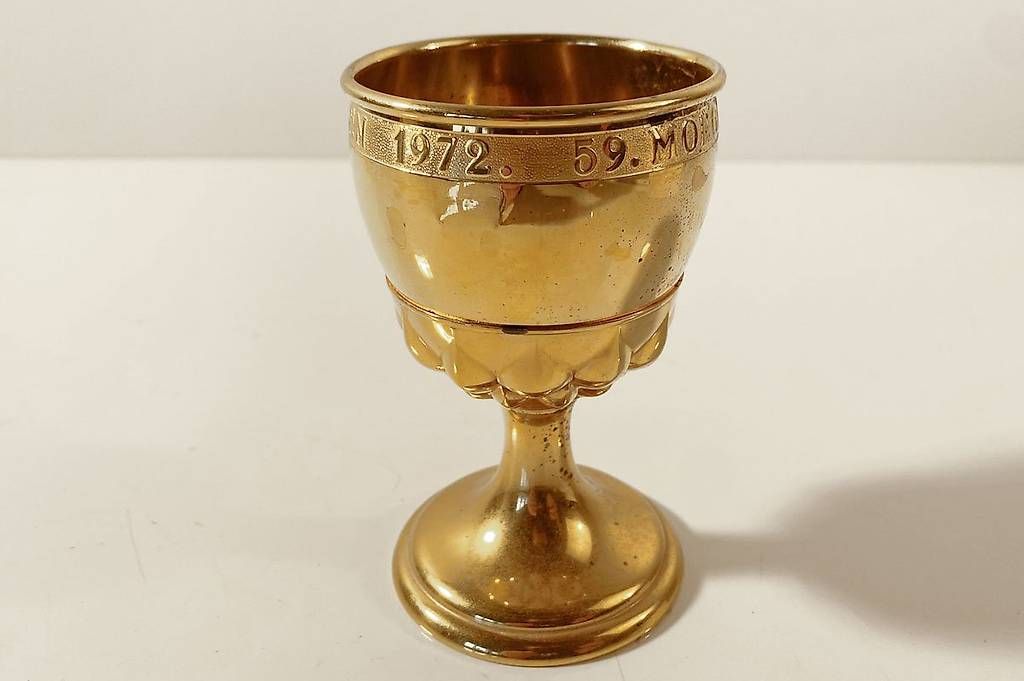 Jezler Sonstiges zum Sammeln & Seltenes: Vergoldeter Silber Schützenbecher Morgarten Schiessen 1972 – Gebraucht aus Ballwil von ClassicGallery 1