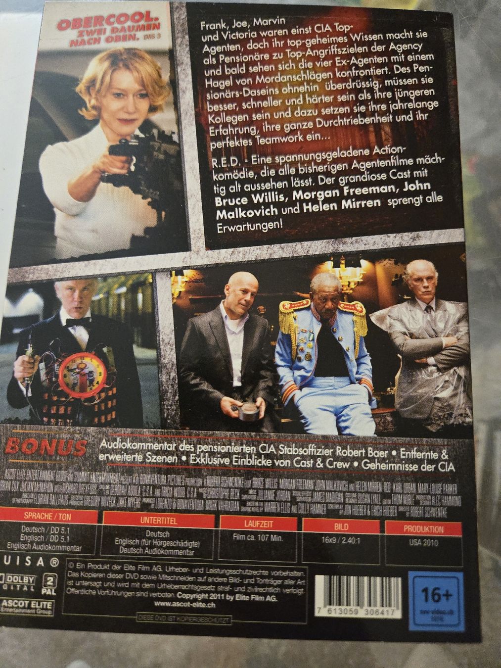Tutti i DVDs: Red DVD – Usato da Bussigny venduto da Kfdlt 1