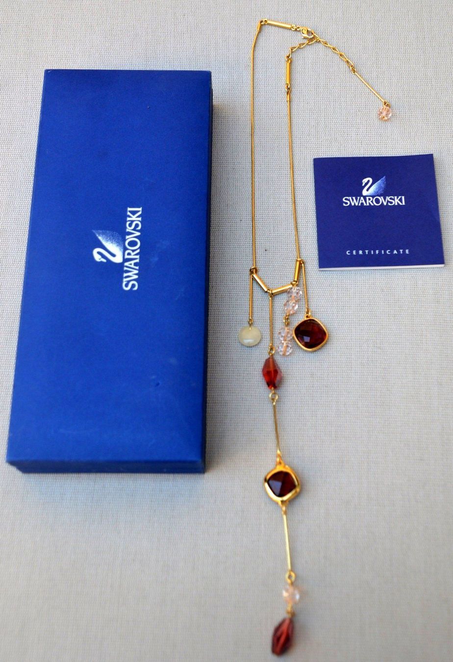 Swarovski Catenine: Halskette / Collier Swarovski – Usato da Collonges venduto da Auganien