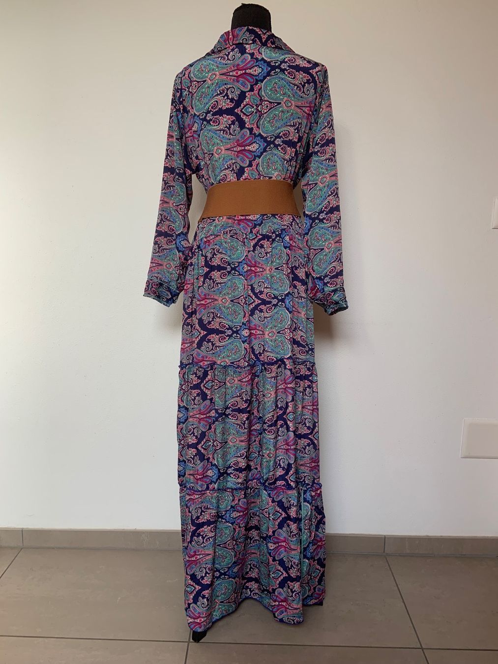 Vestiti: Boho Maxistufenkleid aus Seide – Nuovo (secondo la descrizione) da Sigriswil venduto da ck56 1