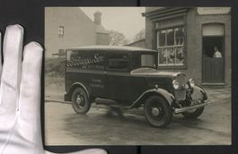 Fotografie Fleckney, Auto Kastenwagen, F