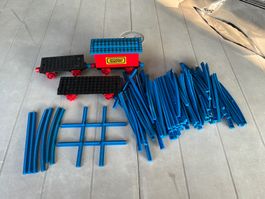 Lego Bahn Schiene / train tracks and battery wagon