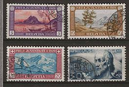 PJ029 - Pro Juventute 1929 obl.