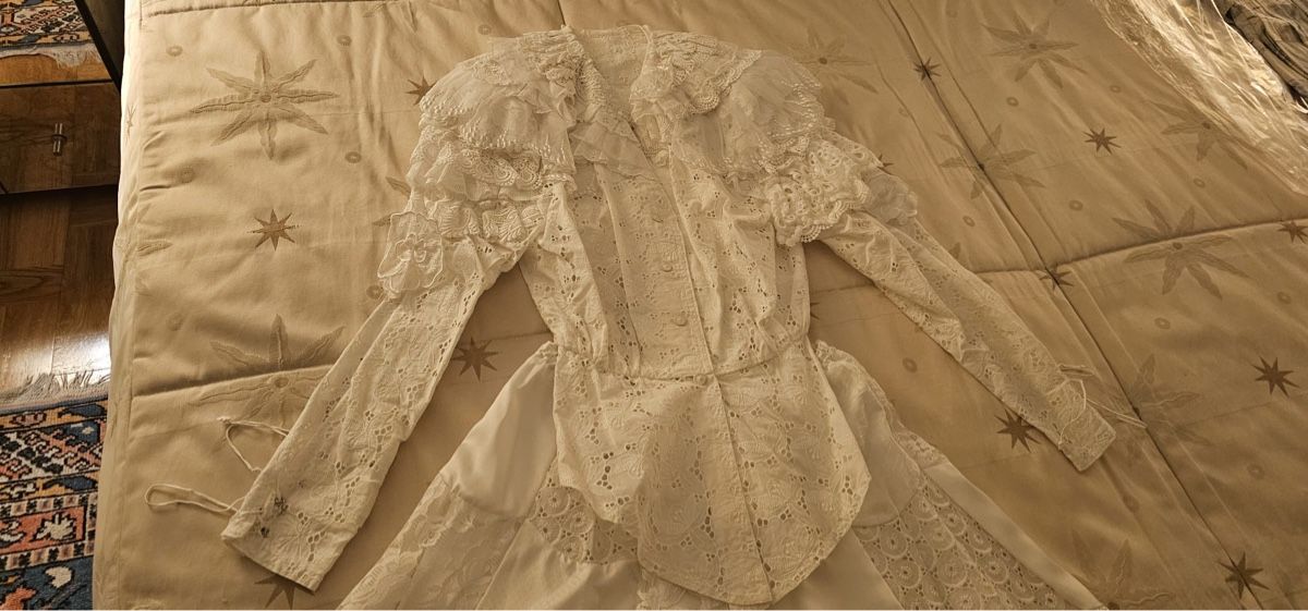 Vestiti: Weisses Spitzen Gr. 38/40 Sommerkleid Boho Hoch – Nuovo (secondo la descrizione) da Zürich venduto da Jen10 5