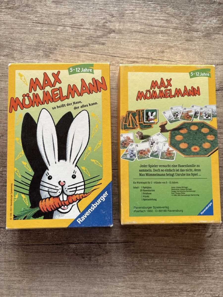 Ravensburger Giochi: Ravensburger Max Mümmelmann Spiel – Usato da Kappel SO venduto da Fabruzzi