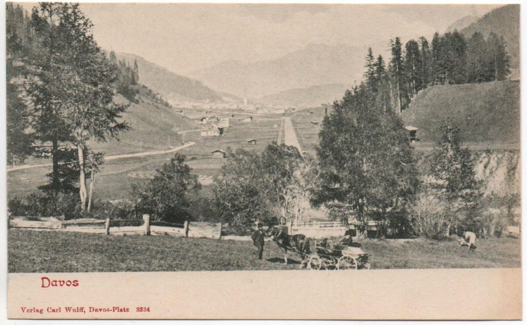 Cartes postales: DAVOS Pferde-Kutsche – Neuf (Voir description) à Jona par philajona