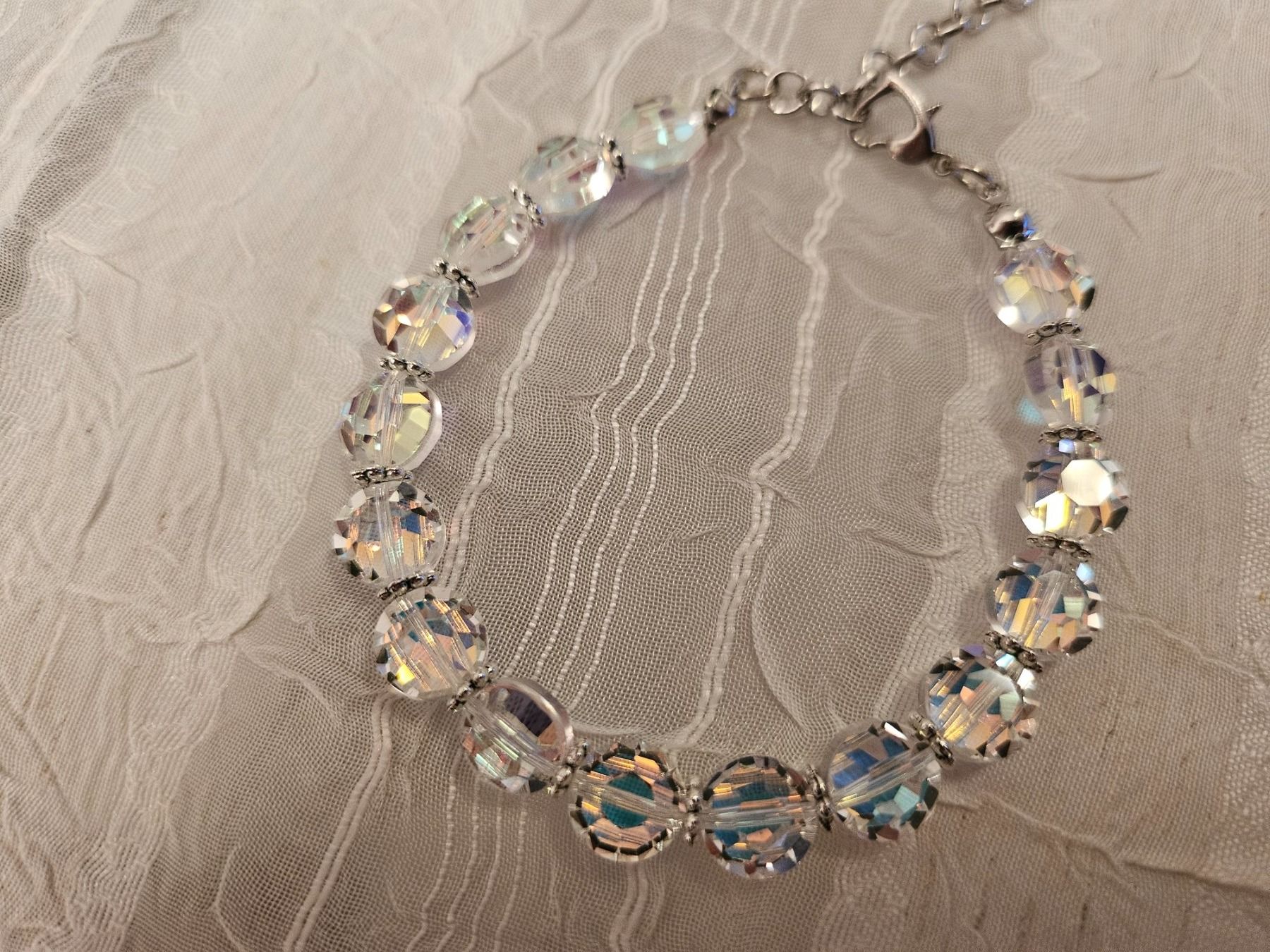 Armbänder & -reifen: Handgemachte armkette aus swarovski perlen – Neu und originalverpackt aus Dietikon von Eleda 1
