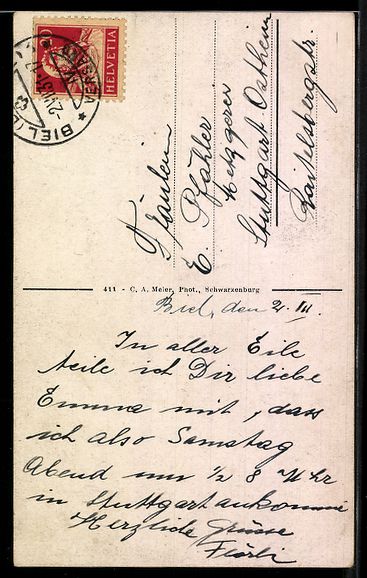 Cartoline postali: AK Guggisberg, Guggershörnli – Usato da Berlin venduto da bartko-reher 1