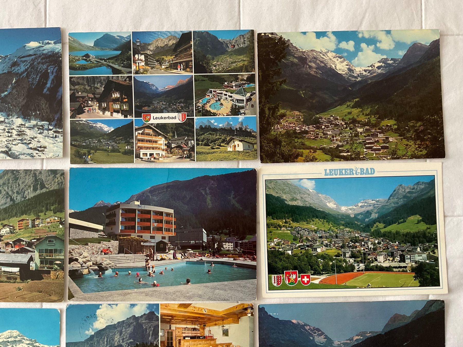 Cartoline postali: 16 AK Leukerbad VS – Usato da Zürich venduto da Tolima194 2