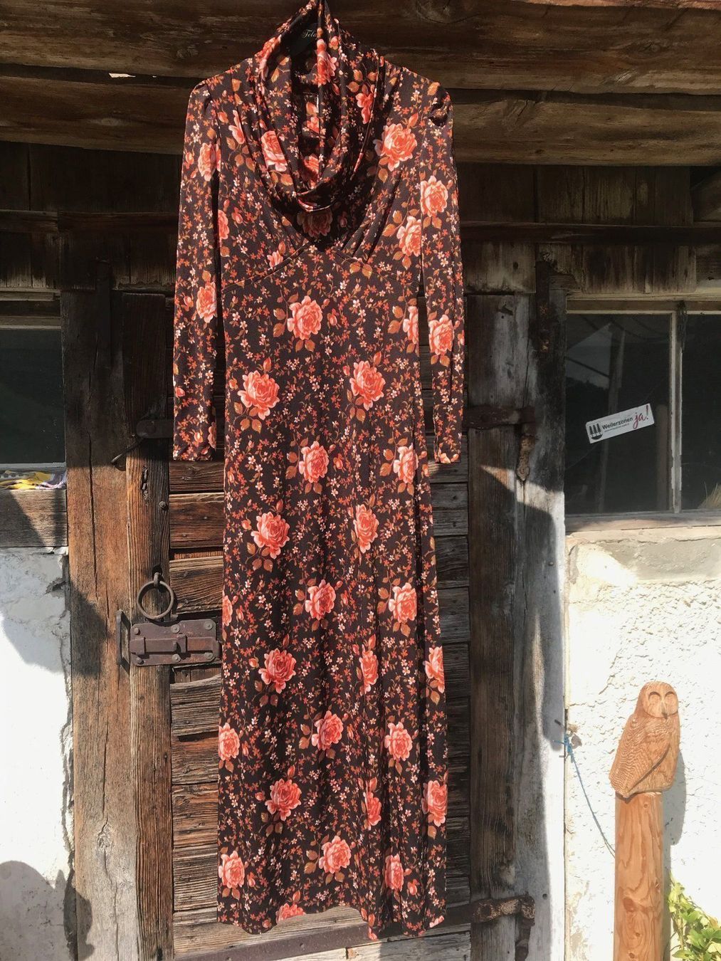 Kleider: 60er Vintage Kleid Maxi 34 - 36 Maxikleid – Gebraucht aus Wald ZH von rotschmuddl