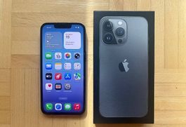 Apple IPHONE 13 Pro 128GB "Graphit" Akku 100% TOP