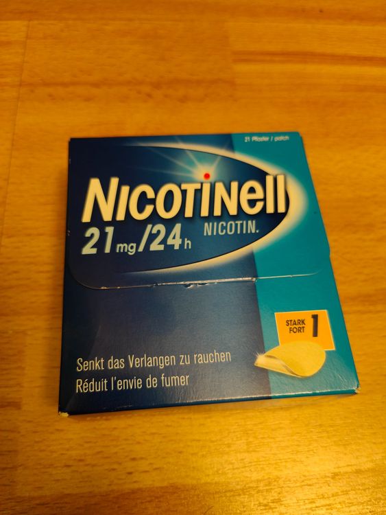 Nicotinell 21mg, 20 Nikotinpflaster (ab 20 Zigaretten/Tag