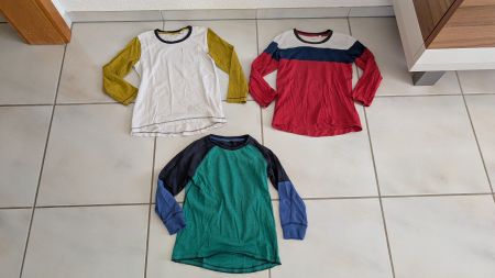 Kleiderpaket Langarmshirts - Grösse 116