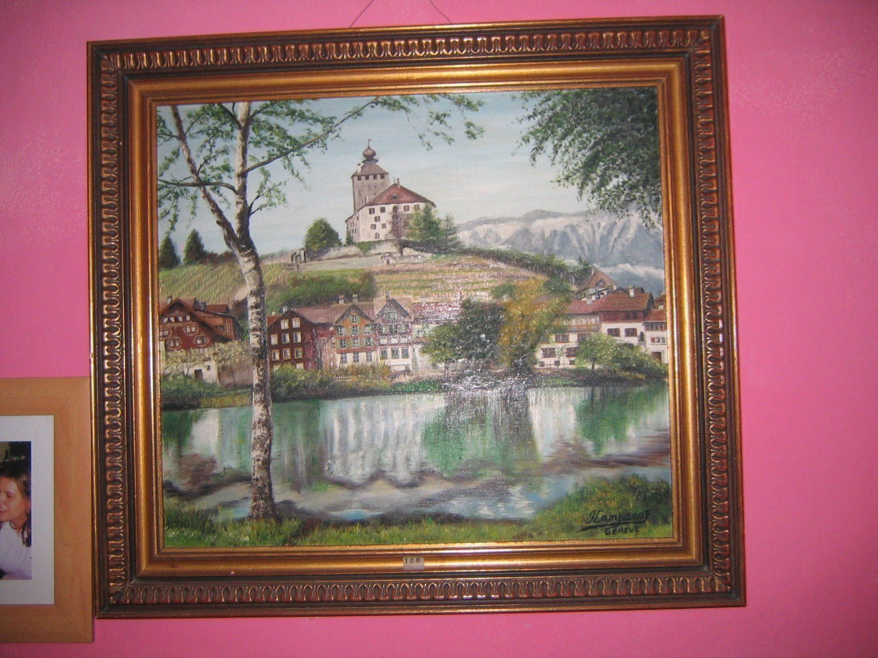 Dipinti: LE CHATEAU  (Château de Werdenberg - SG) – Usato da Grand-Lancy venduto da Jc42