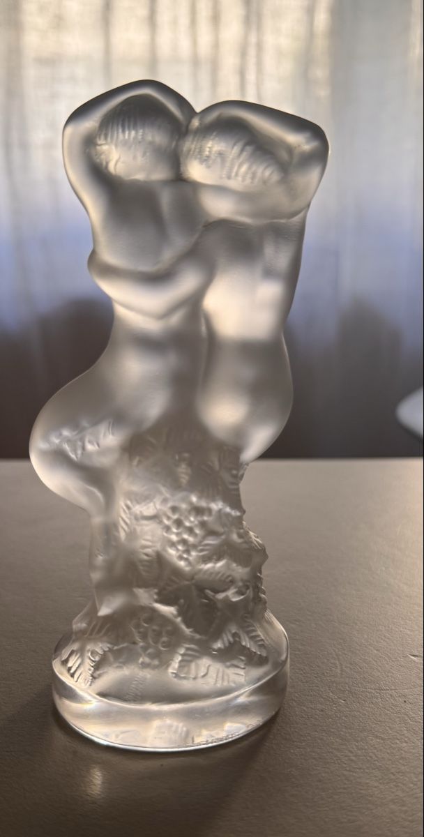 Lalique Statuette: Lalique Cristal "Deux figurines" Signed – Usato da Uetikon am See venduto da ste_xq7b 1