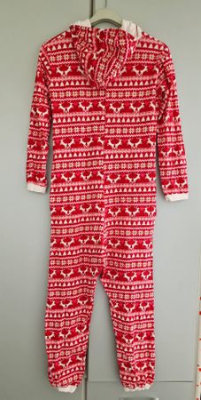 Pigiama intero natalizio H&M Divided, taglia 36/S 