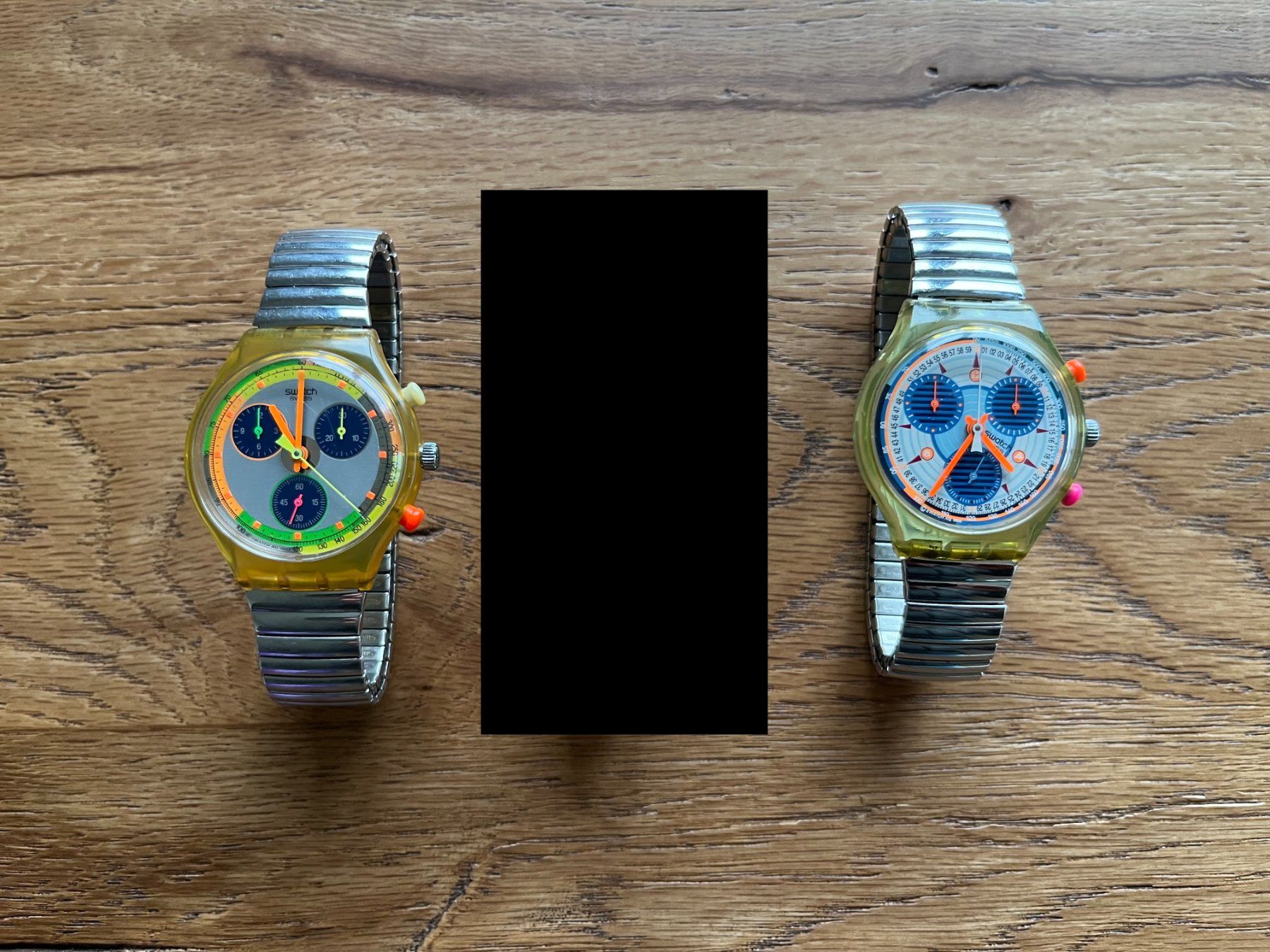 Swatch Uhren: 2 x Swatch Chrono anni 90 – Gebraucht aus Davesco-Soragno von mel_cf2h