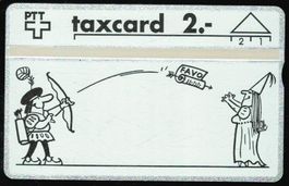 Taxcard 203L_10144 FAVO Schütze ungebraucht