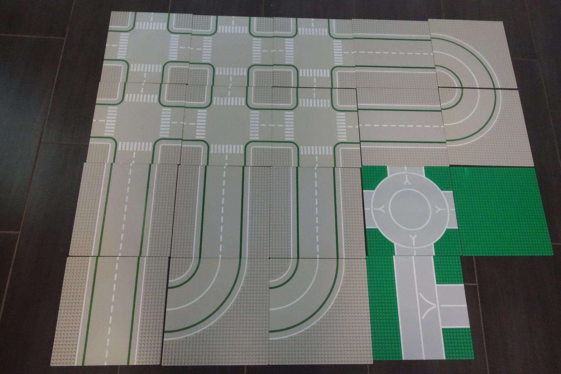 Lego Giocattoli: 19 Stk. Legostrassenplatten – Usato da Belp venduto da Mazarron58 1