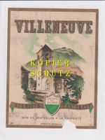 Etikette - Villeneuve /bd