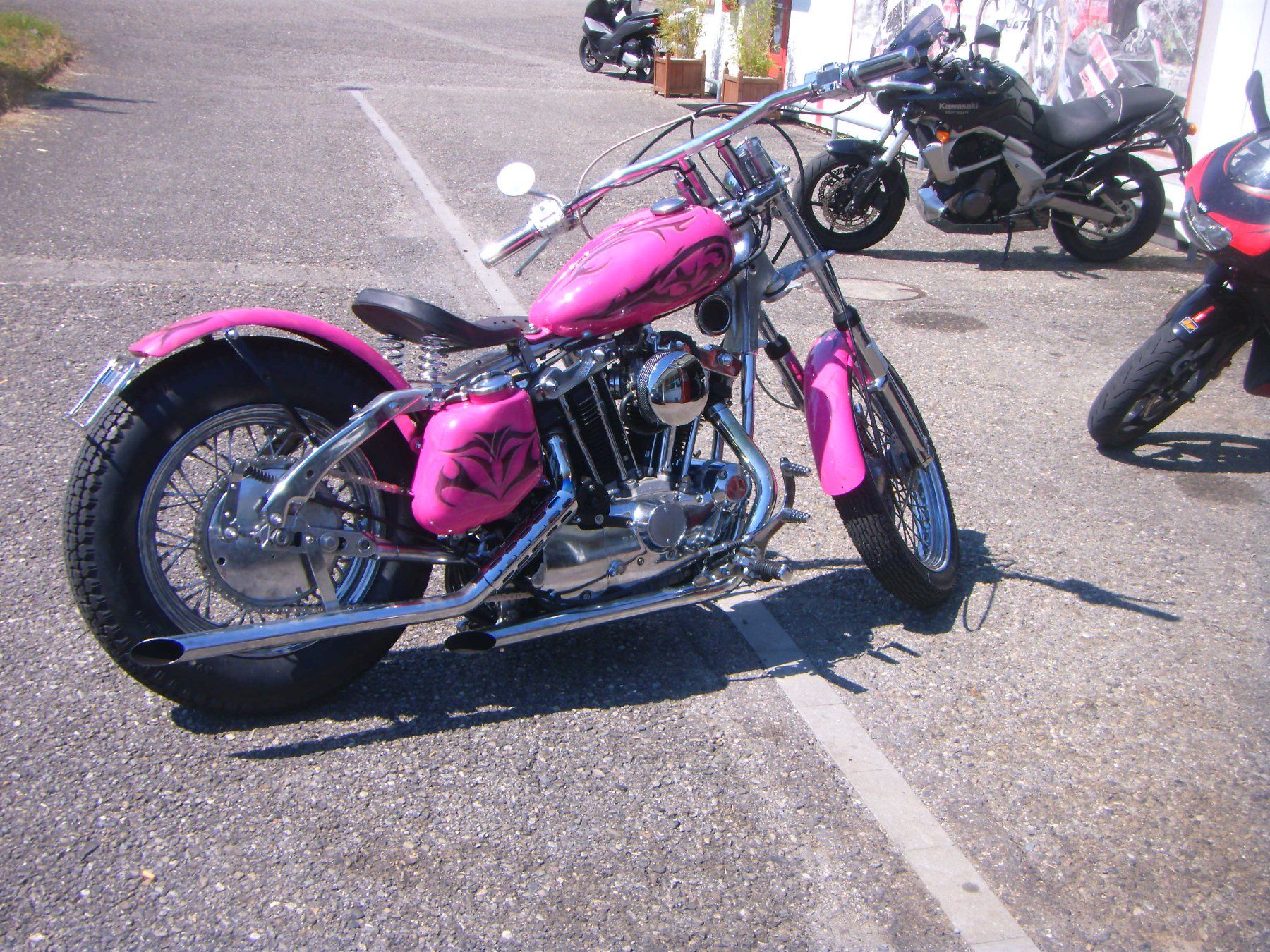 Harley-Davidson Chopper: HARLEY - DAVIDSON 1000 (fonte) de 1976 – Usato da Payerne venduto da nemo001 3