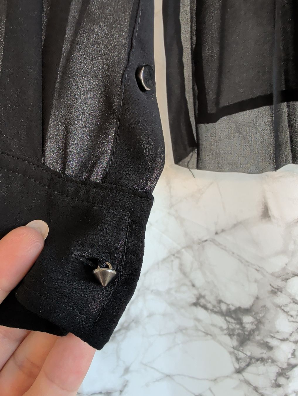 Diesel Camicette: Diesel Bluse transparent schwarz Grösse S – Nuovo (secondo la descrizione) da Lohn-Ammannsegg venduto da GuessT 2
