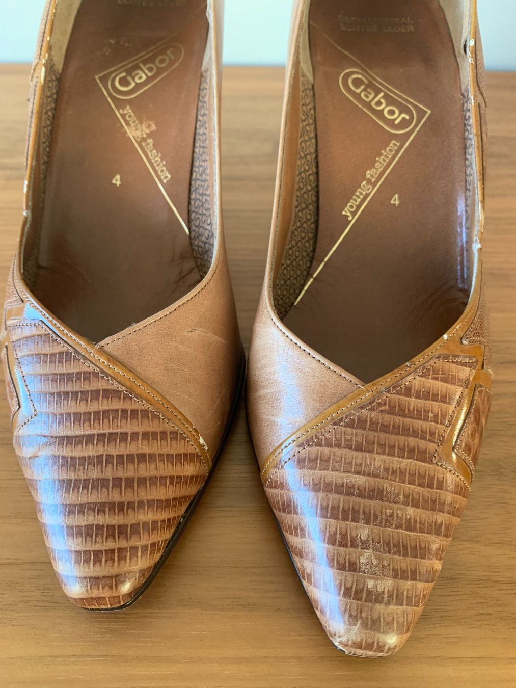 Gabor Scarpe da donna: Schuhe Gaber, echtes Leder Grösse 37 – Usato da Laax GR venduto da wil_66wq 3