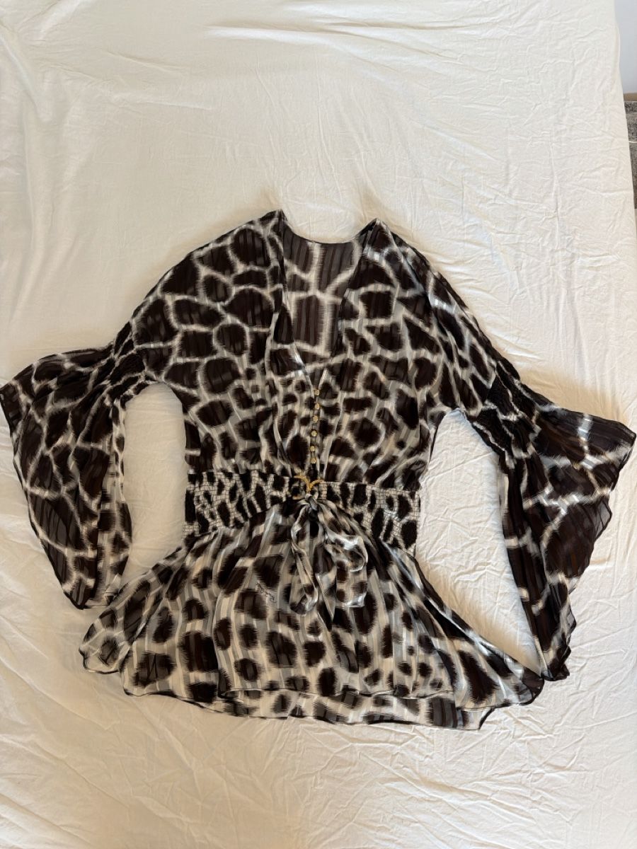 Roberto Cavalli Camicette: Roberto Cavalli 100% Seidenbluse – Nuovo (secondo la descrizione) da Fribourg venduto da DayaneH.