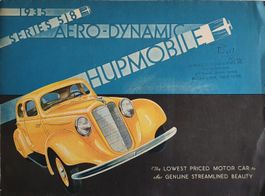 Originalprospekt von 1935 HUPMOBILE