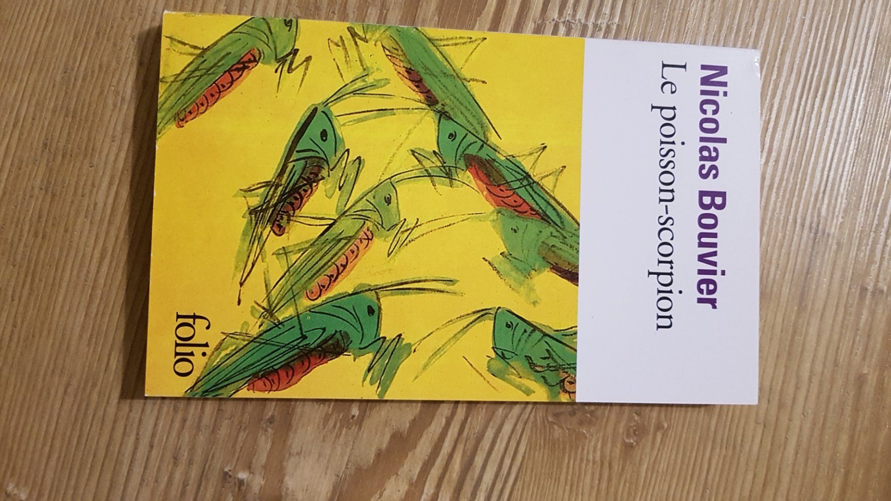 Libri: Nicolas Bouvier, Le poisson-scorpion – Usato da Onex venduto da viv_72hm