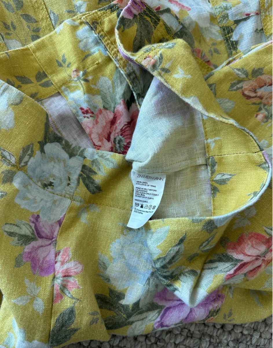 Zimmermann Vestiti: Zimmermann Floral Linen Dress – Usato da St.Josefen venduto da lop_lh8d 4
