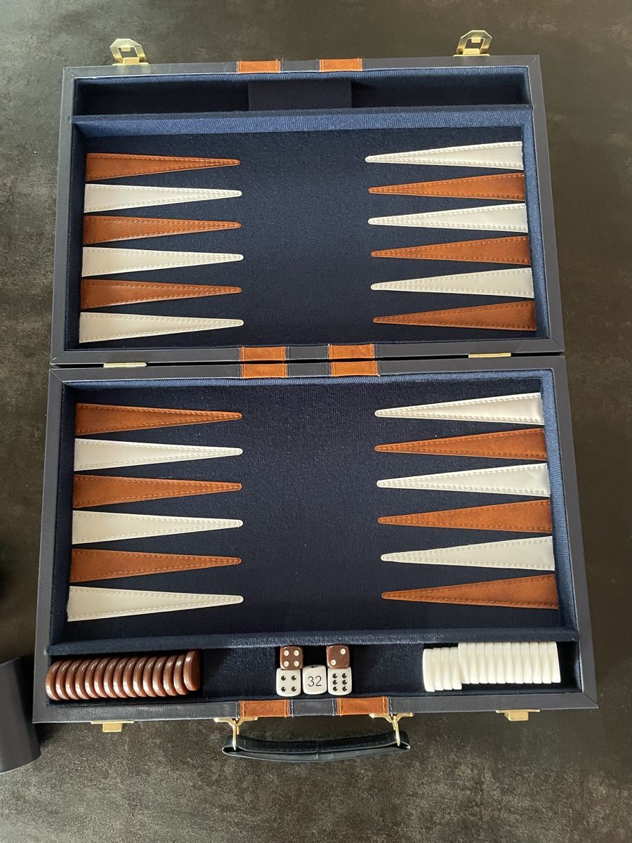 Giochi: Ancien Coffret de Jeu de Backgammon – Usato da Vallamand venduto da Bricbracbroc82 2